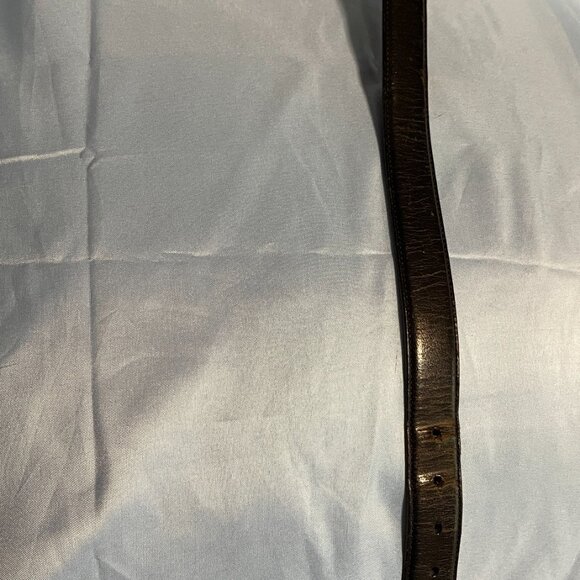 Saks Fifth Avenue Black Leather Belt Women\'s size 34 Width - 1 inch main image 5
